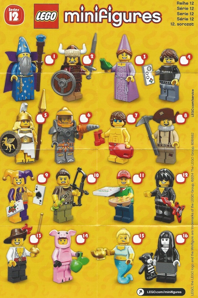 	Minifigures Series 12	